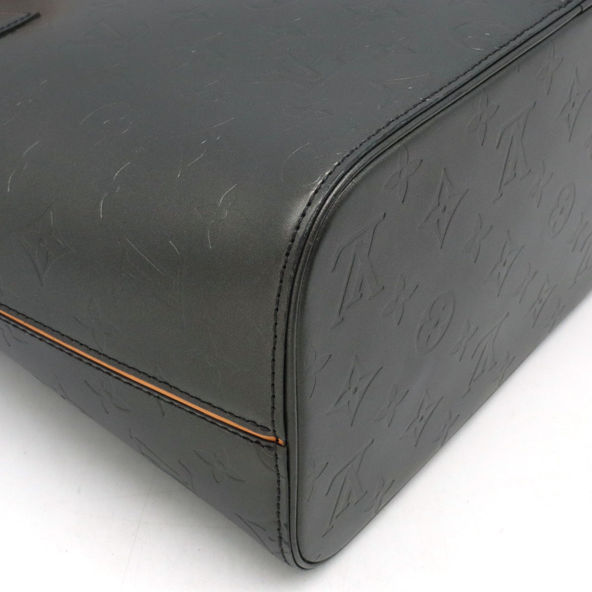 Louis Vuitton Louis Vuitton Monogram Mat Stockton Bag Shoulder Bag Shoulder Leather Noir Black M55112