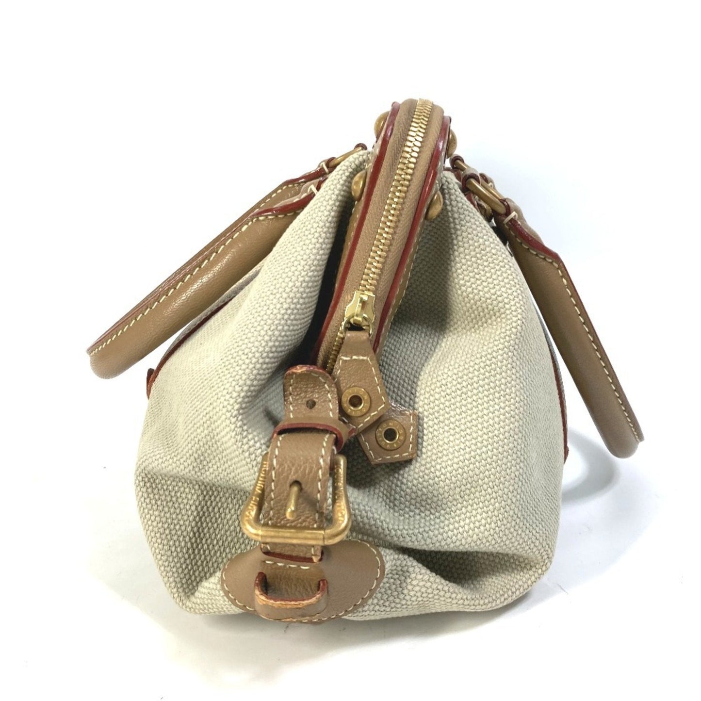 Louis Vuitton Canvas Leather Handbag Shoulder Bag