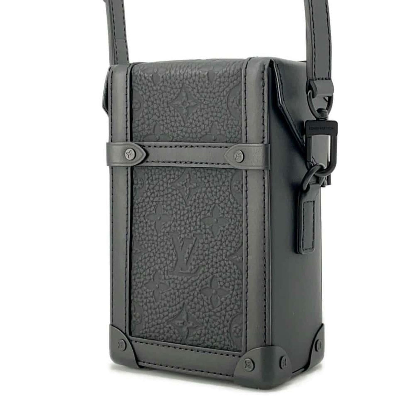 Louis Vuitton Monogram Noir Leather Shoulder Bag