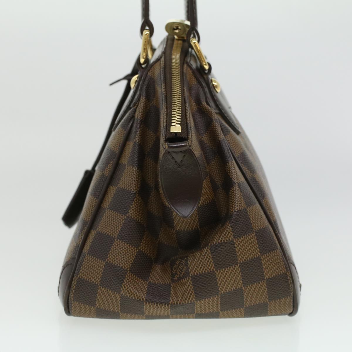 LOUIS VUITTON Damier Ebene Verona PM Hand Bag N41117 LV 33243A