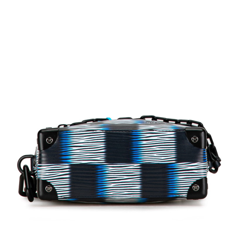 Louis Vuitton Damier Rush Epi Mini St Tank Chain Shoulder Bag M23728 Black White Leather Louis Vuitton