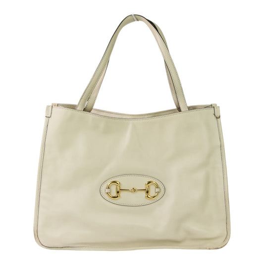 Gucci Horsebit Leather Tote Bag
