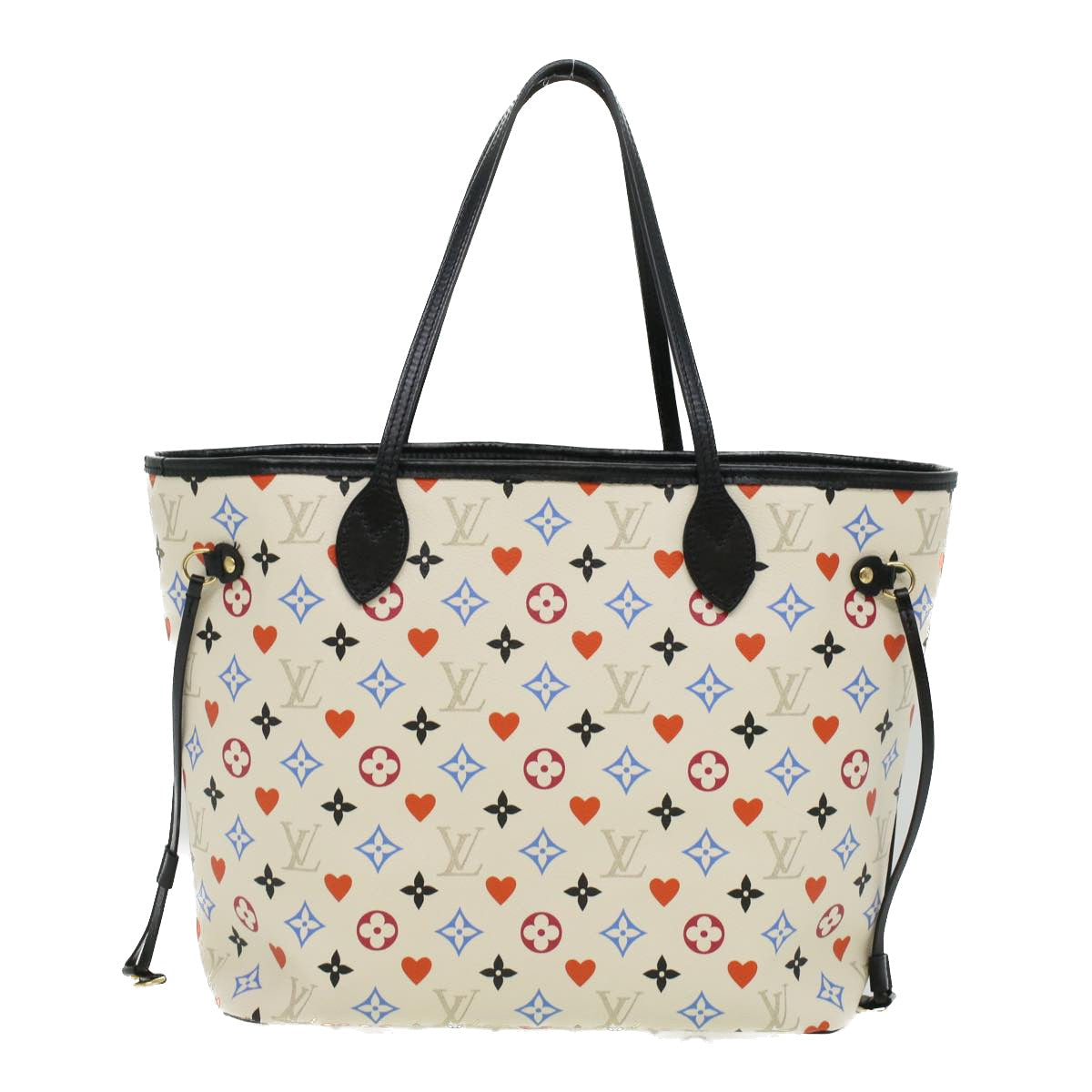 LOUIS VUITTON Monogram Game On Neverfull MM Tote Bag Multicolor M57462 LV 34430