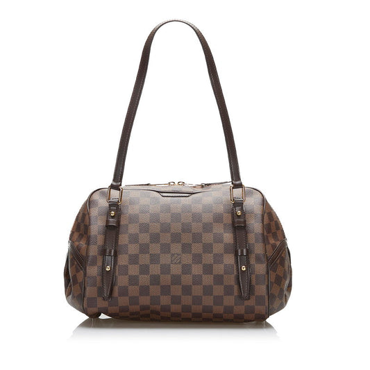 Louis Vuitton Louis Vuitton Damière N41158 Handbag PVC/Leather Brown