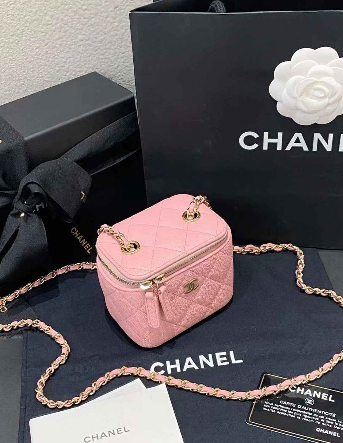 Chanel Vanity Clutch - Rovelle Bags