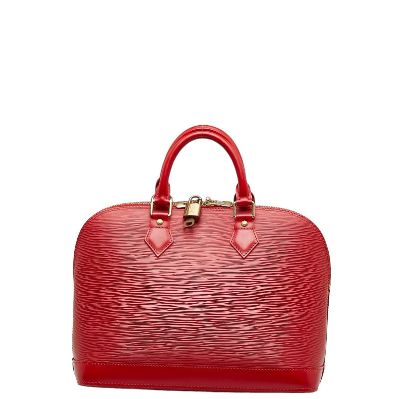 Louis Vuitton Epic Alma Bag Boston Bag M52147 Castilian Red Leather Louis Vuitton