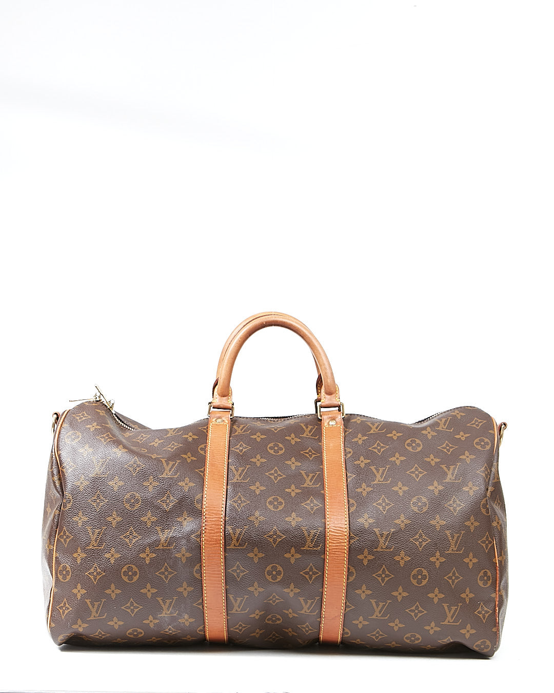 Louis Vuitton Monogram Canvas Keepall 50 Bandoulière Travel Bag