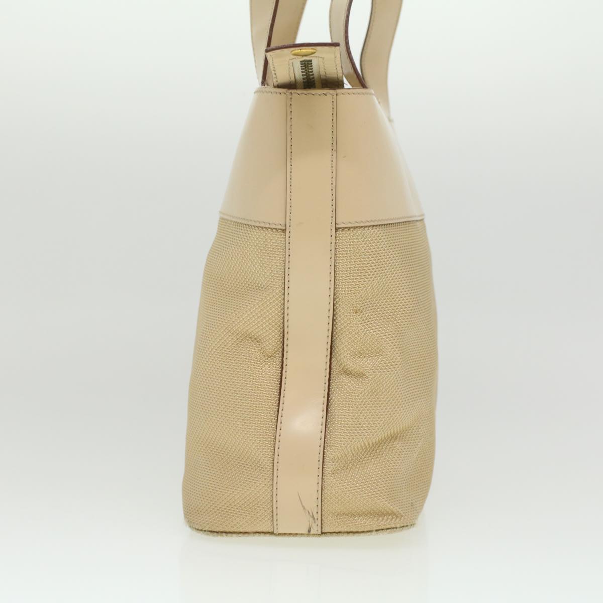 Luxury CELINE Shoulder Bag Enamel nylon Beige 36352
