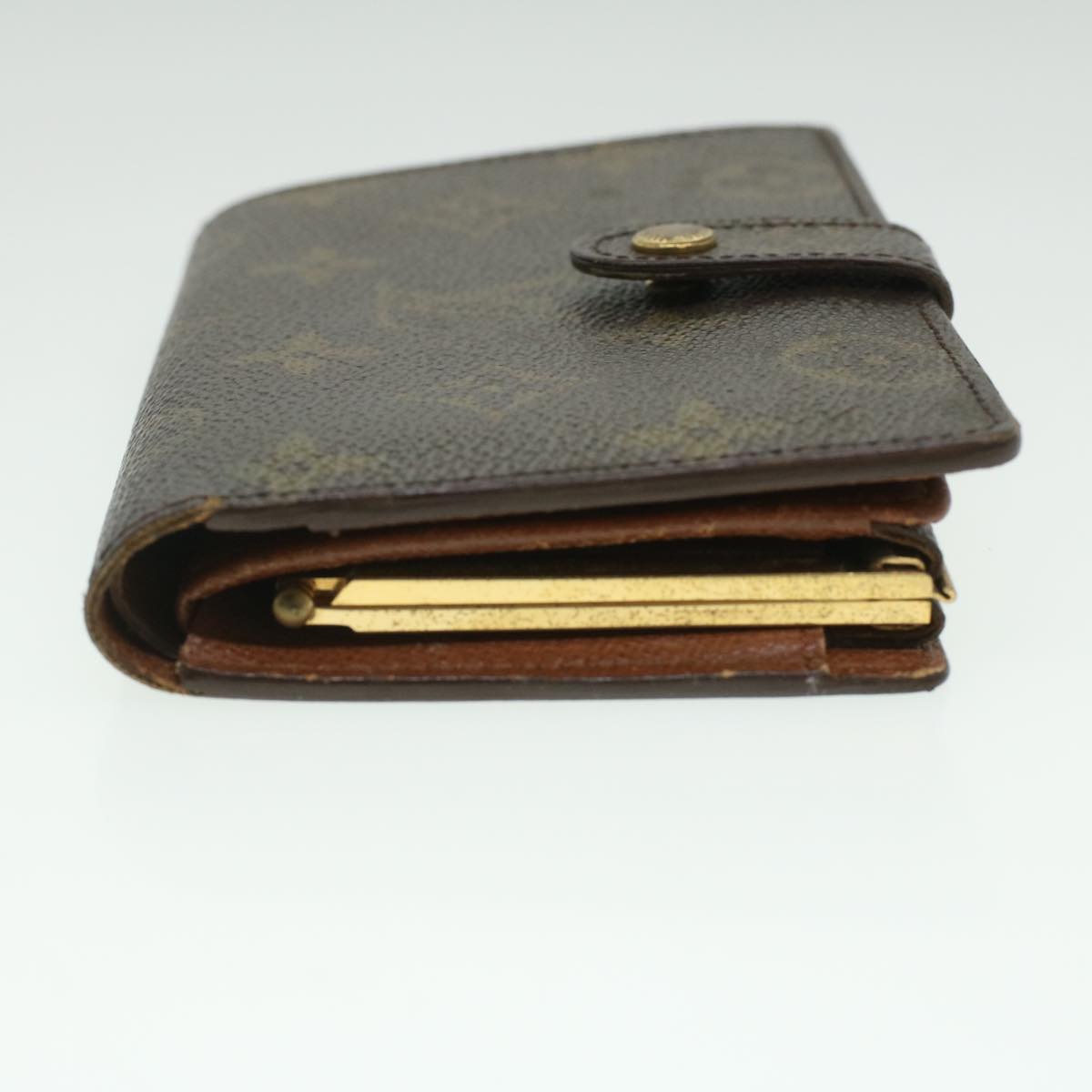 LOUIS VUITTON Monogram Porte MonnaieBillets Viennois Wallet M61663 Auth 37067