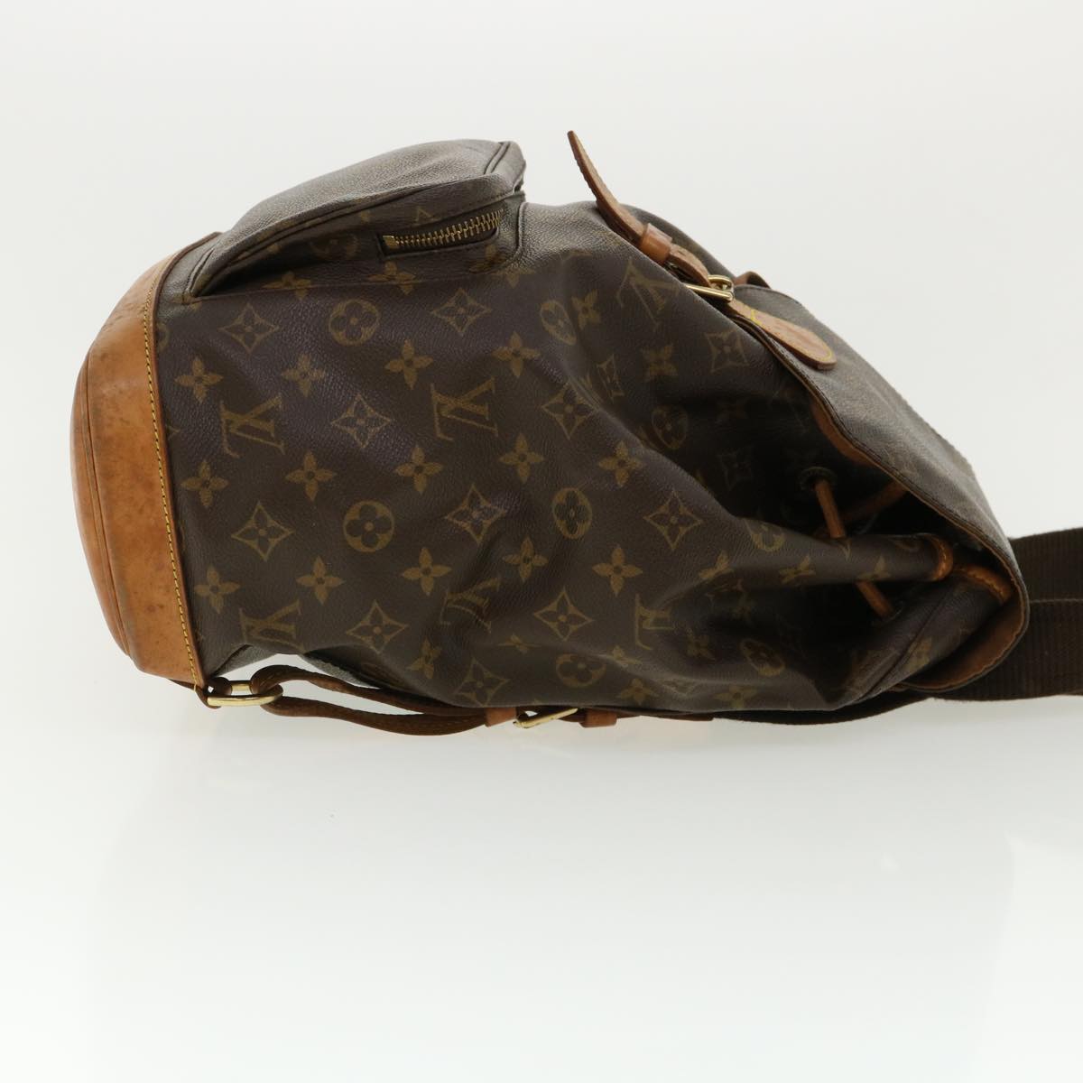 LOUIS VUITTON Monogram Montsouris GM Backpack M51135 LV Auth 37072