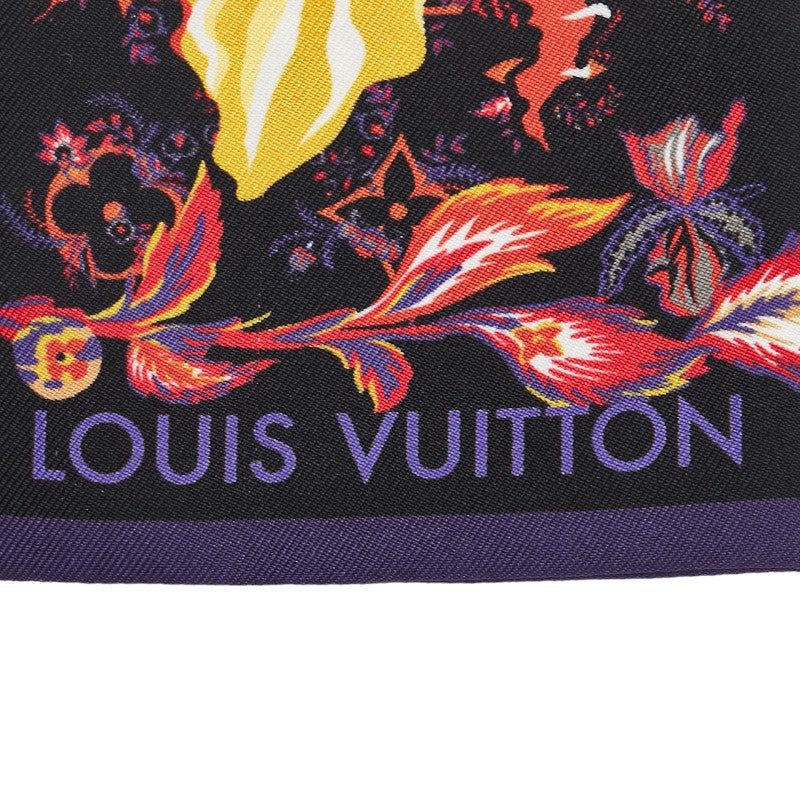 Louis Vuitton Monogram Bandy Randeboo M76433 Beige Black Silk Louis Vuitton
