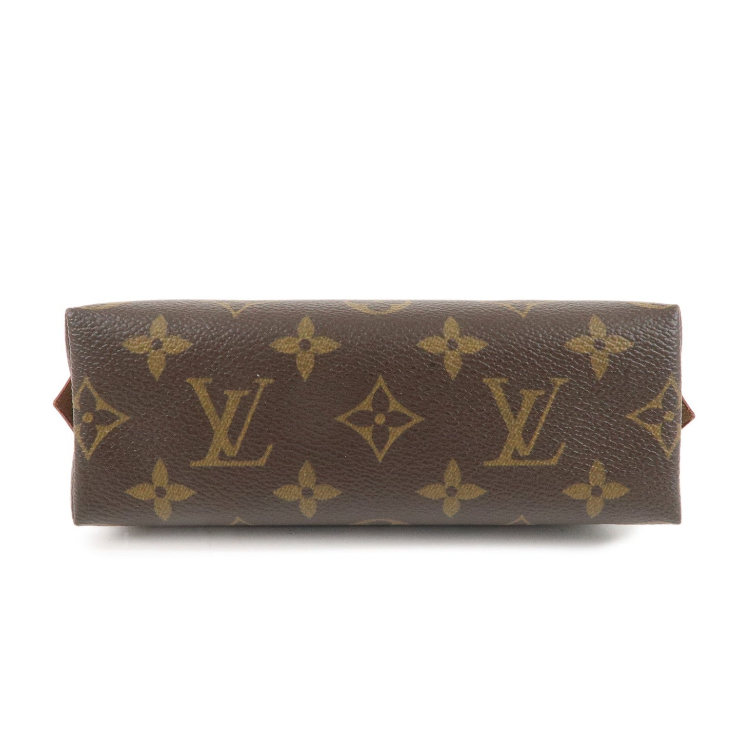 Louis Vuitton Monogram Pochette Cosmetic Pouch Brown M47515