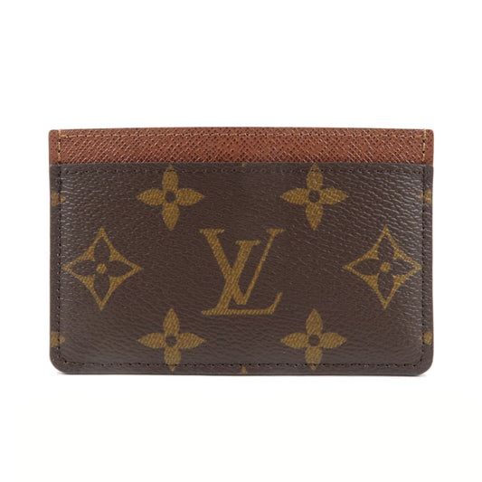Louis Vuitton Monogram Porte Cartes Simple Card Case M61733
