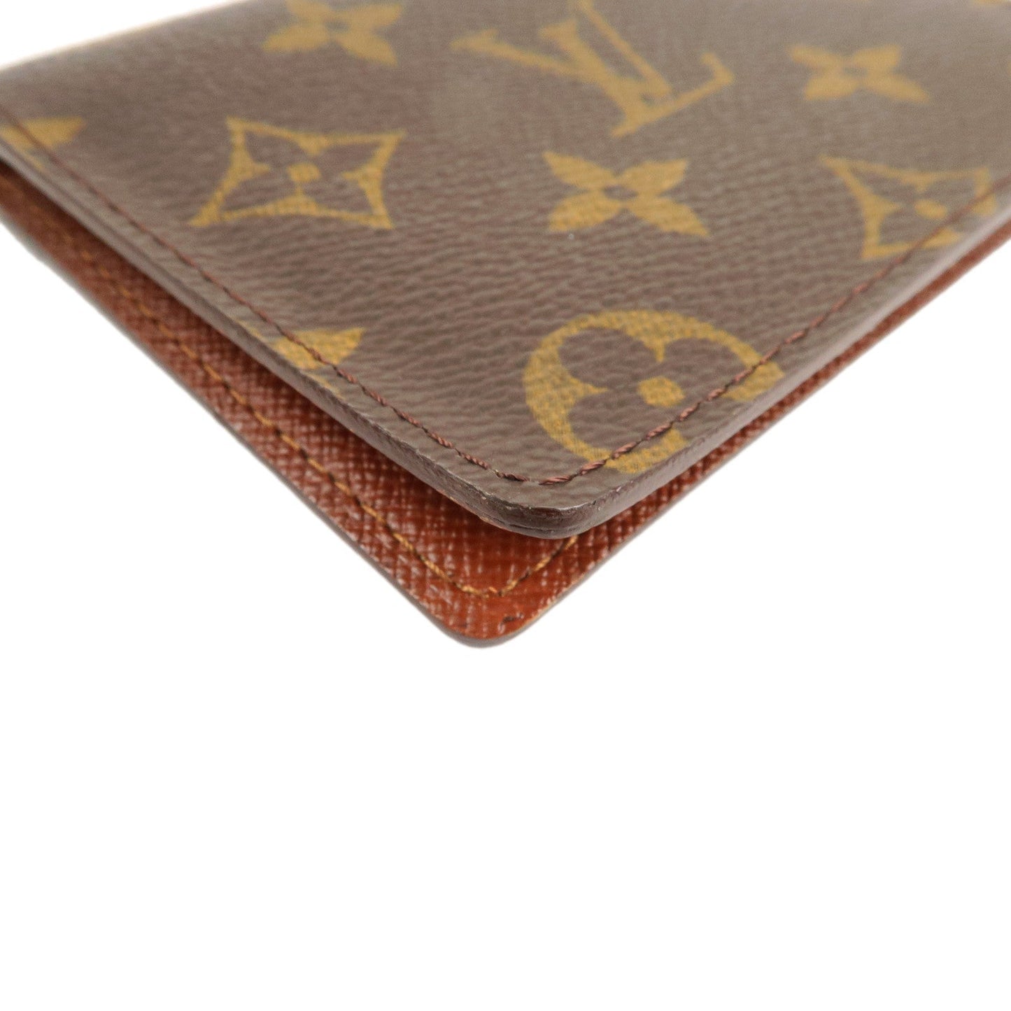 Louis Vuitton Monogram Porto 2 Cult Vertical Card Case M60533