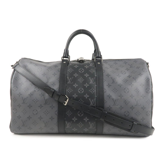 Louis Vuitton Monogram Eclipse Keep All Bandouliere 50 M45392