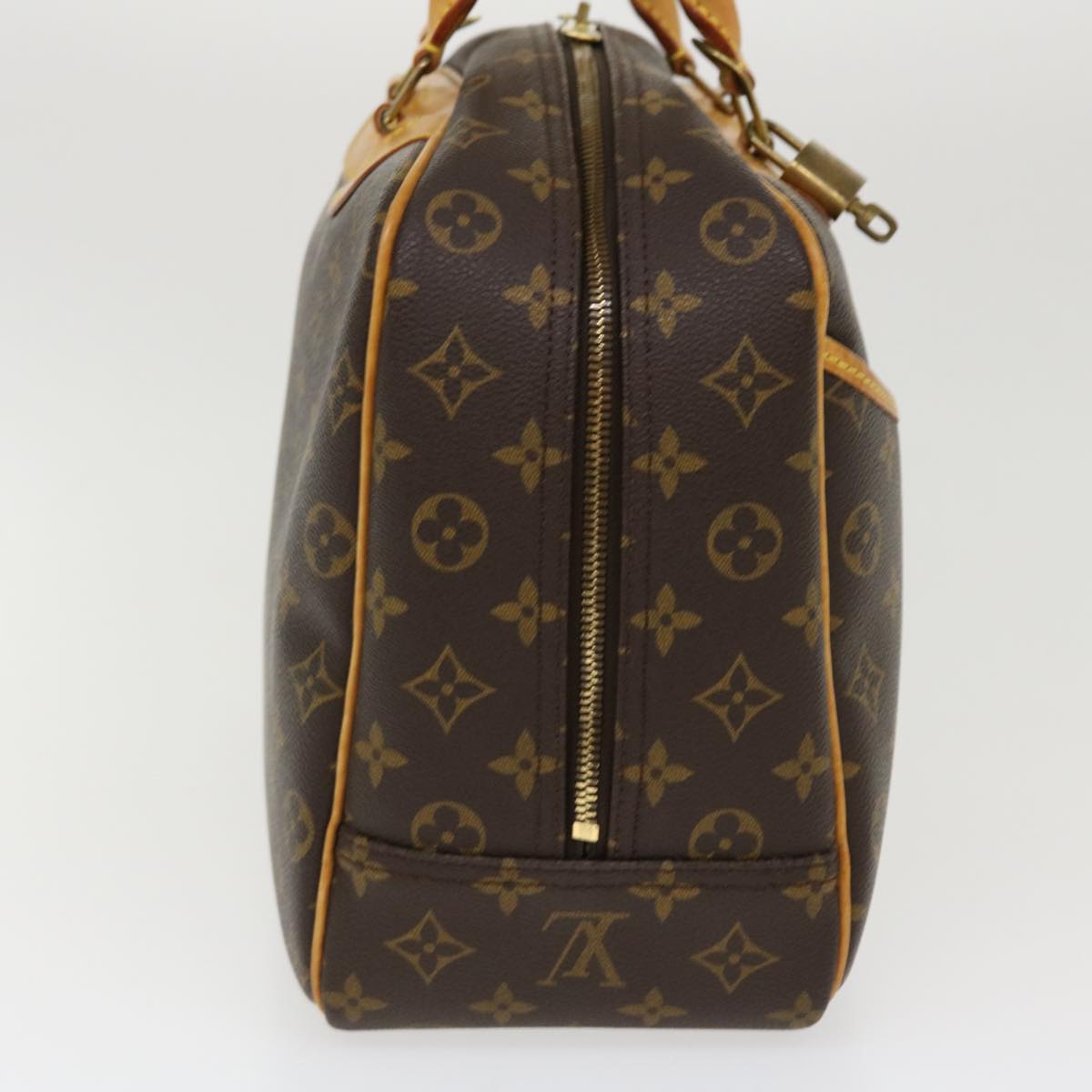 LOUIS VUITTON Monogram Deauville Hand Bag M47270 LV Auth 38072