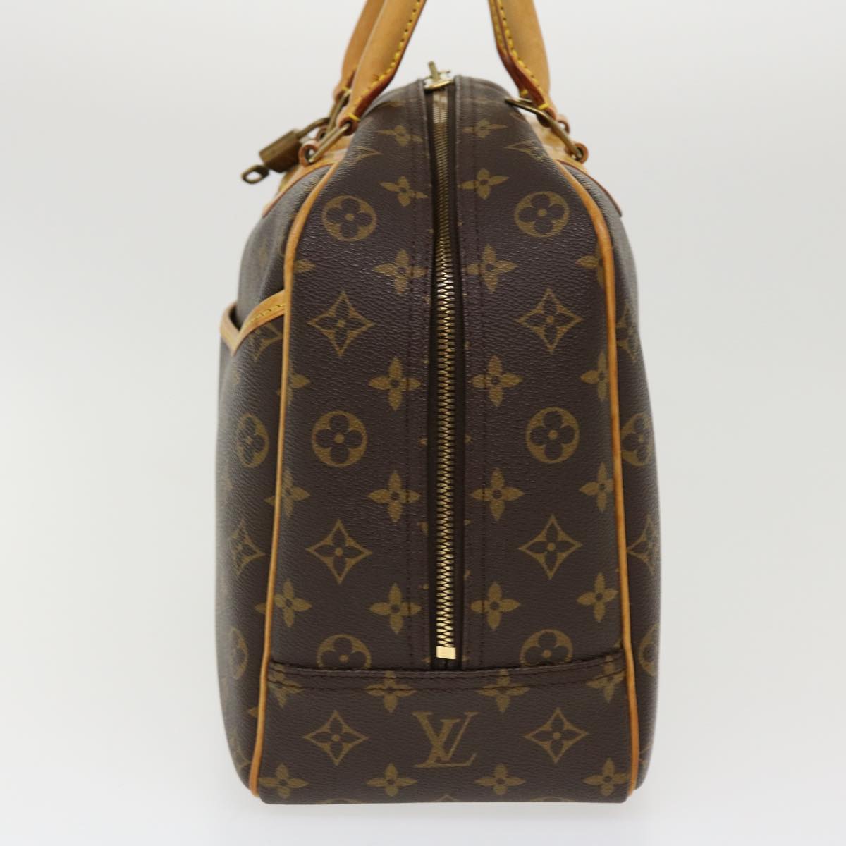 LOUIS VUITTON Monogram Deauville Hand Bag M47270 LV Auth 38072