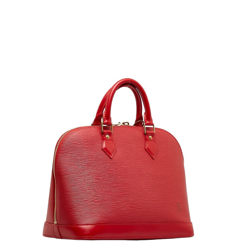 Louis Vuitton Epic Alma Bag Boston Bag M52147 Castilian Red Leather Louis Vuitton