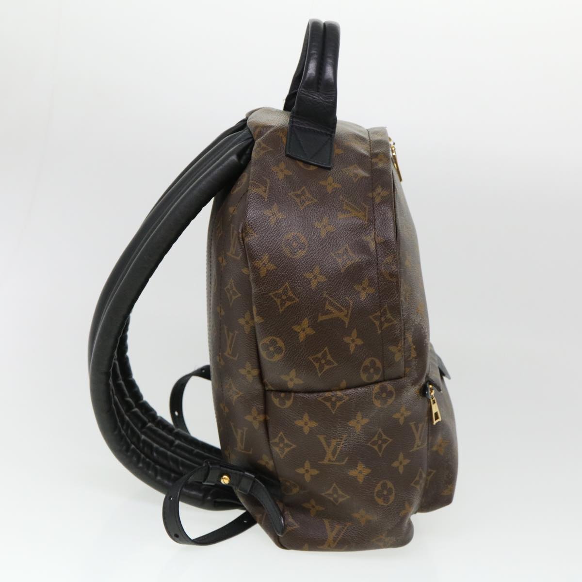 LOUIS VUITTON Monogram Palm Springs MM Backpack M44874 LV Auth 38537