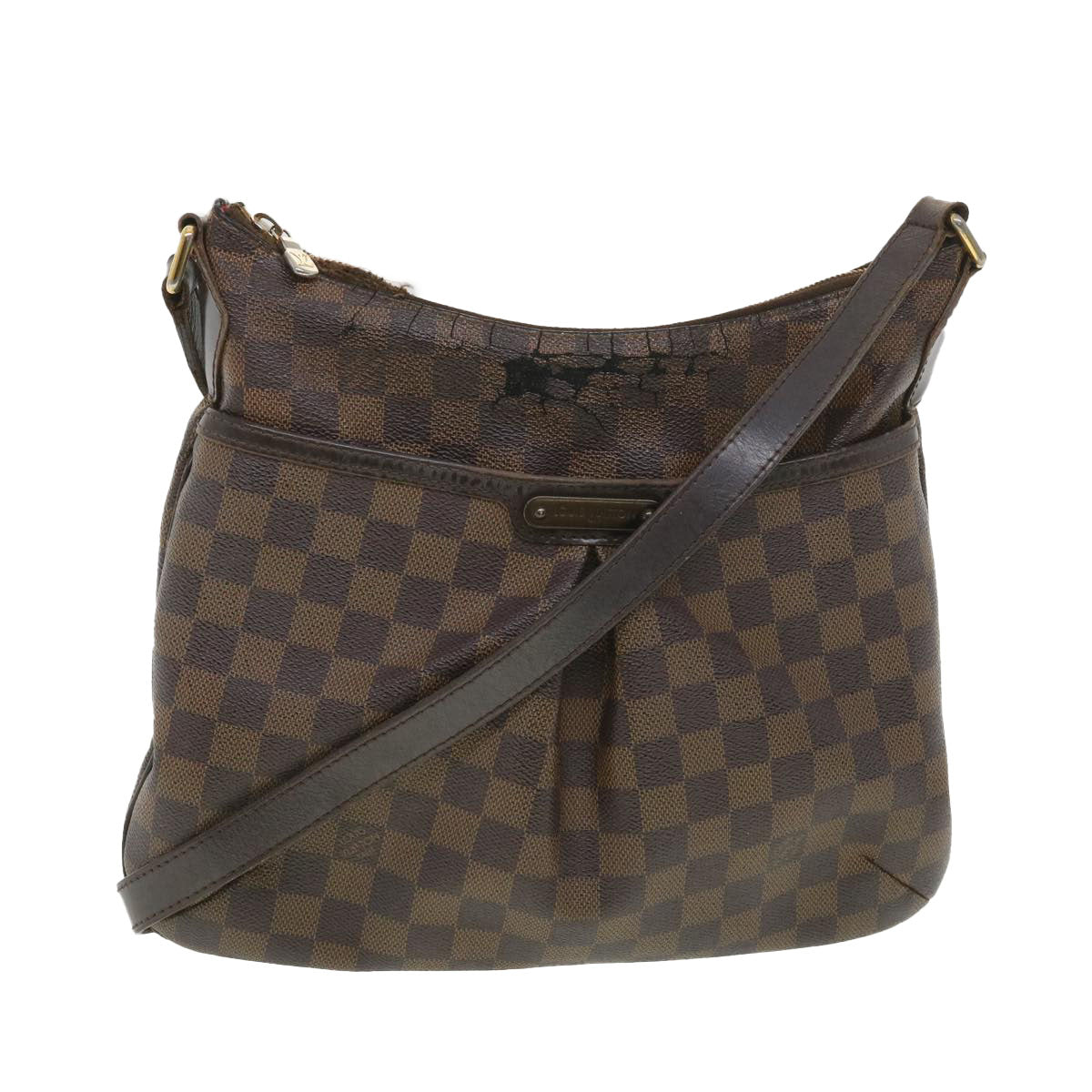 LOUIS VUITTON Damier Ebene Bloomsbury PM Shoulder Bag N42251 LV 38590
