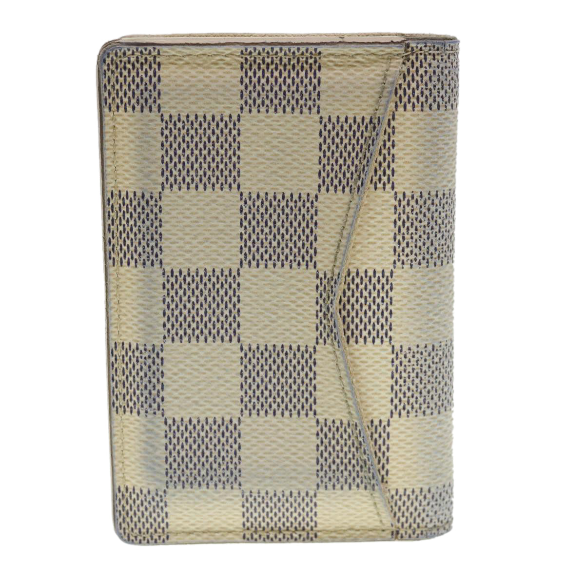 LOUIS VUITTON Damier Azur Organizer Dupoch Card Case N61727 LV 38781