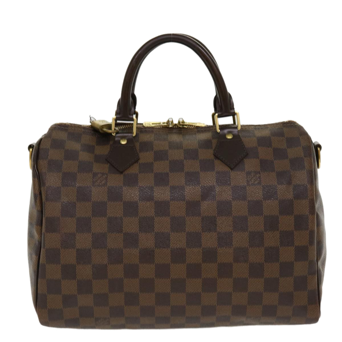 LOUIS VUITTON Damier Ebene Bandouliere 30 Hand Bag N41367 LV 38914