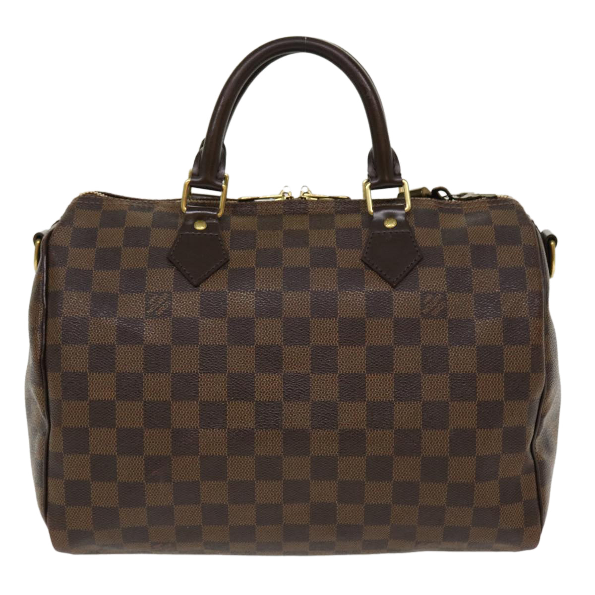 LOUIS VUITTON Damier Ebene Bandouliere 30 Hand Bag N41367 LV 38914