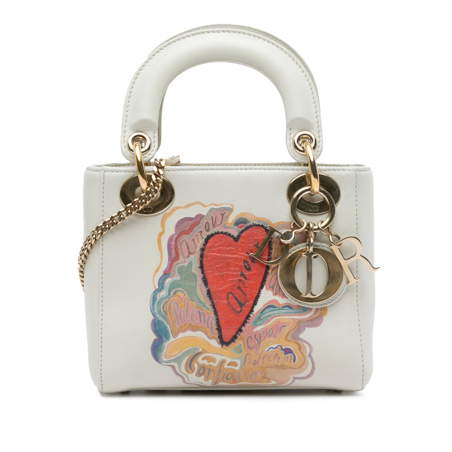 Dior Niki Lady Dior Chain Leather Shoulder Bag