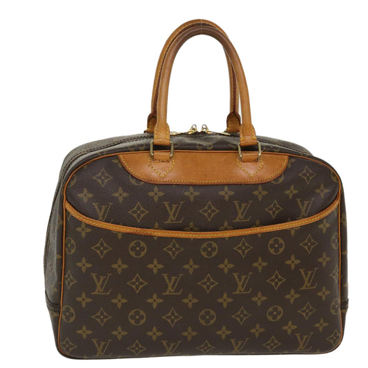 LOUIS VUITTON Monogram Deauville Hand Bag M47270 LV 39016