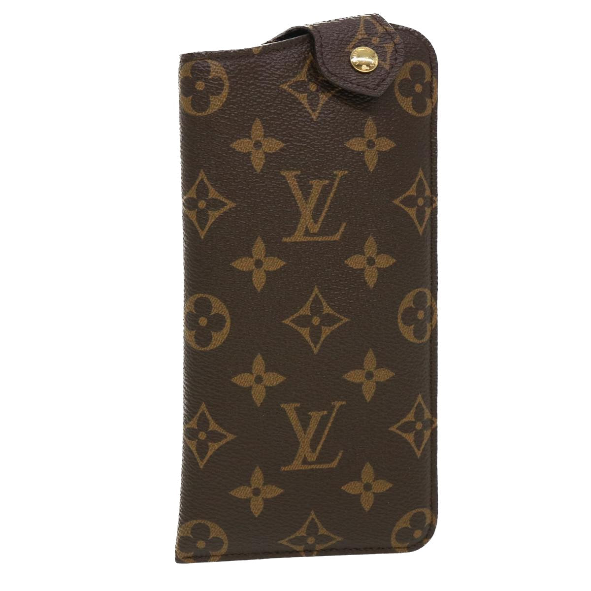 LOUIS VUITTON Monogram Etui Lunettes MM Glasses Case M66544 LV 39282