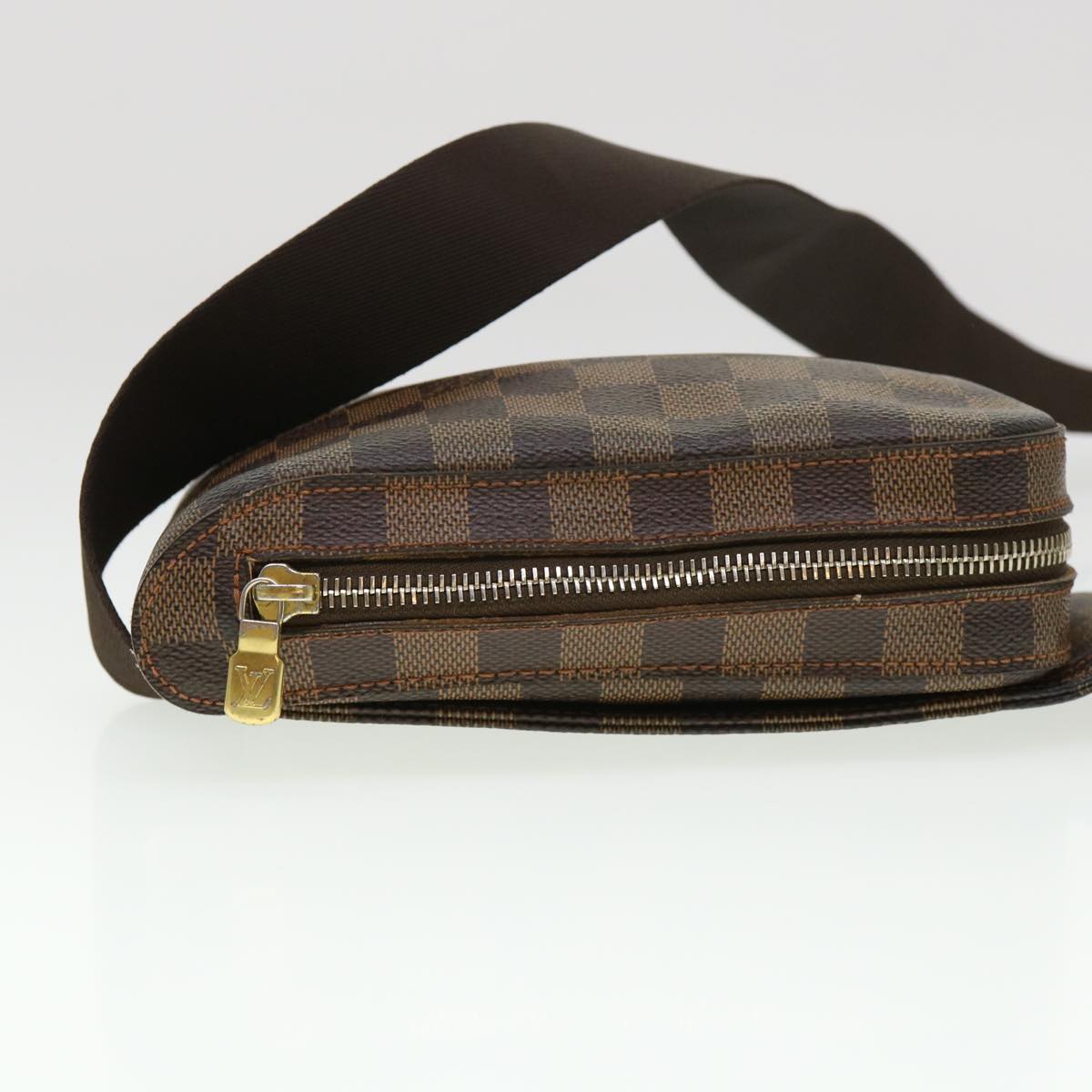 LOUIS VUITTON Damier Ebene Geronimos Shoulder Bag N51994 LV 39315