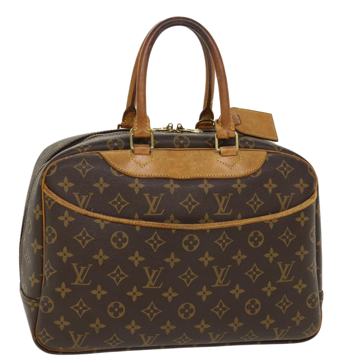 LOUIS VUITTON Monogram Deauville Hand Bag M47270 LV 39874