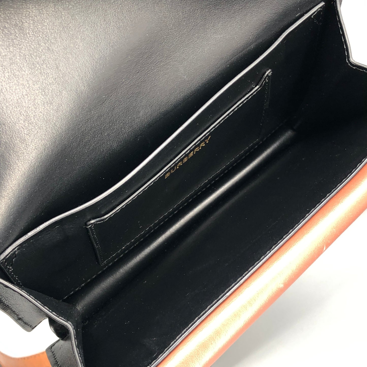 Burberry TB Monogram Canvas Waist Belt Fanny Pack Brown