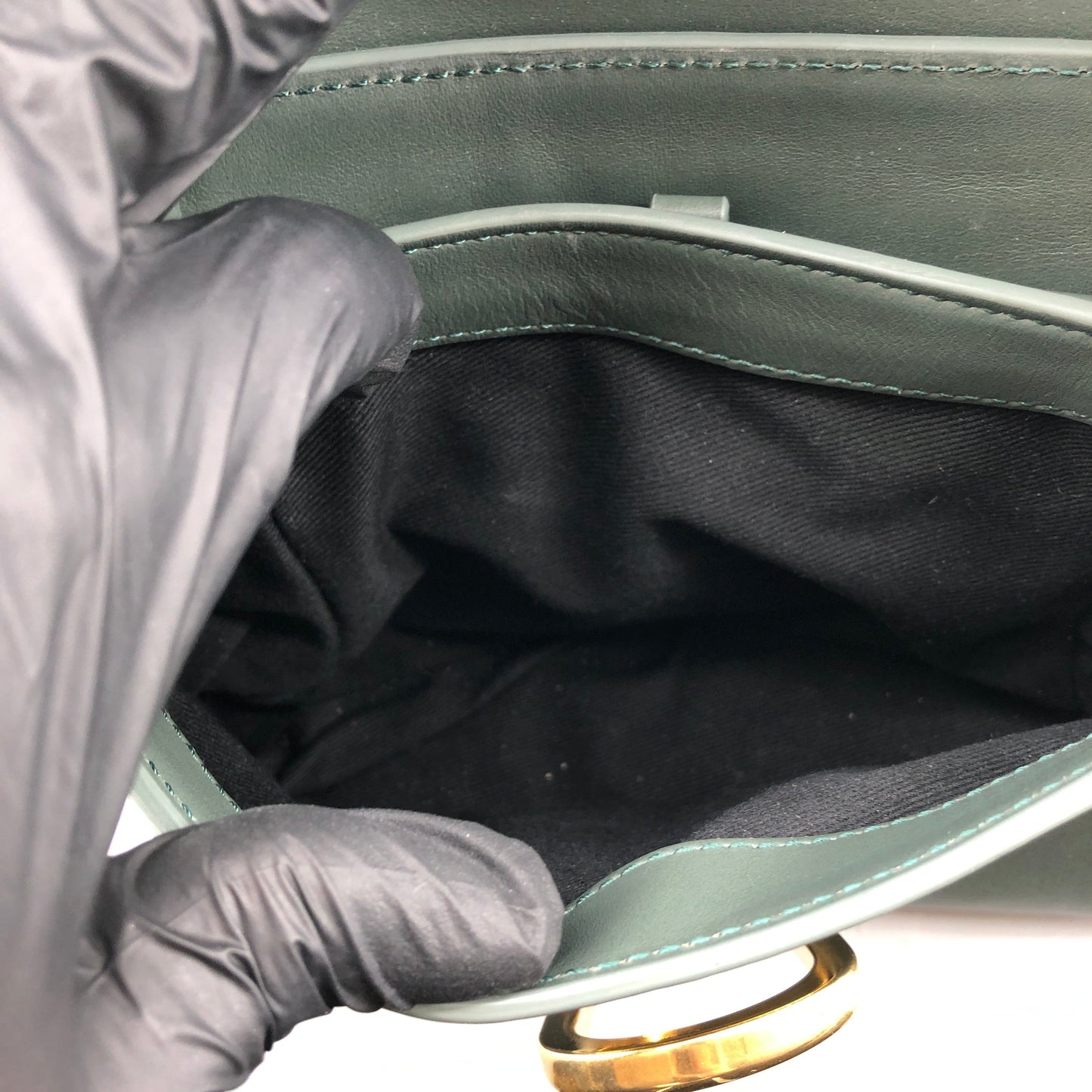 3.1 Phillip Lim Dark Green Pashli Mini Satchel Handbag