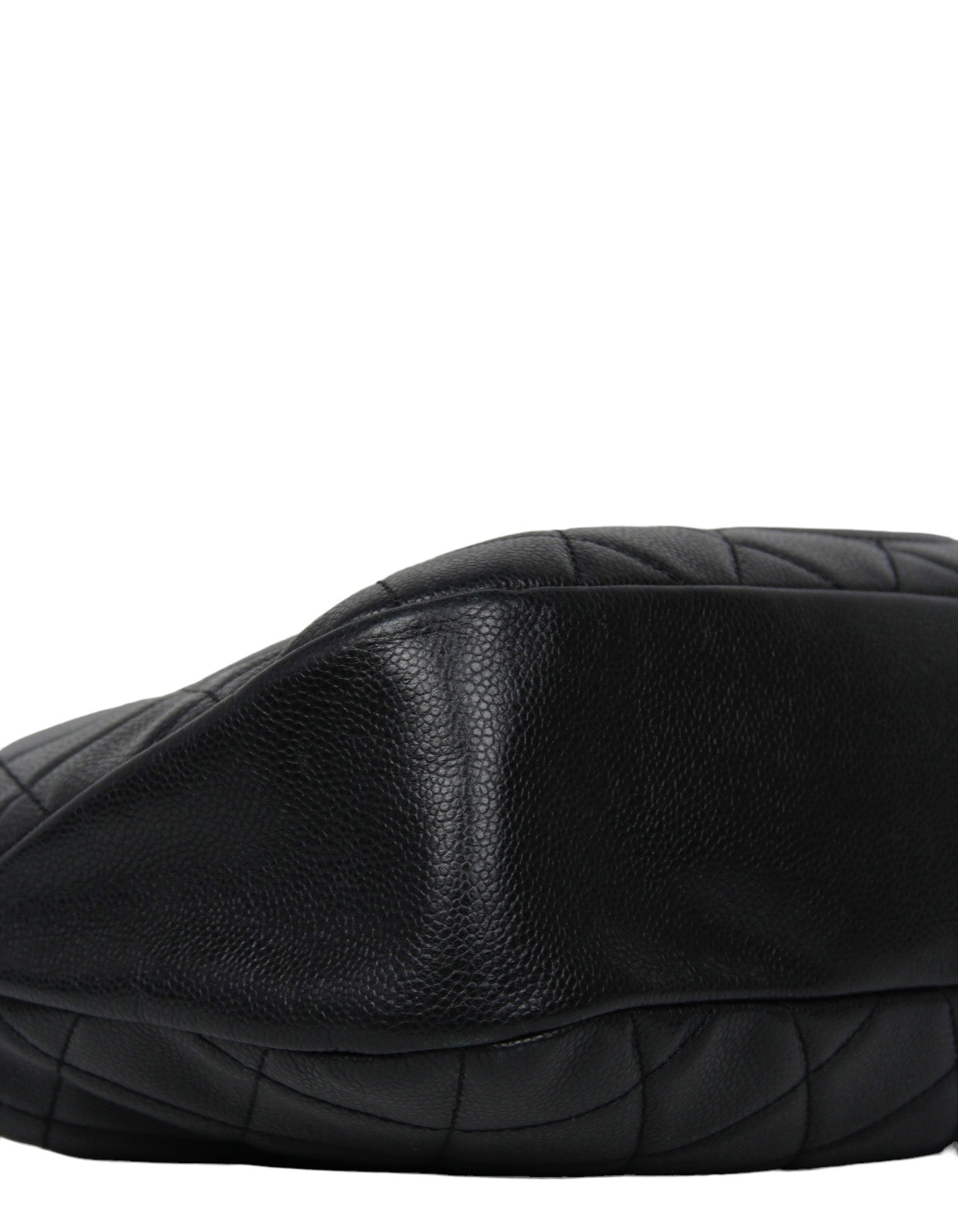 Chanel Black Caviar Timeless Soft Shopper Tote Bag - Rovelle Bags