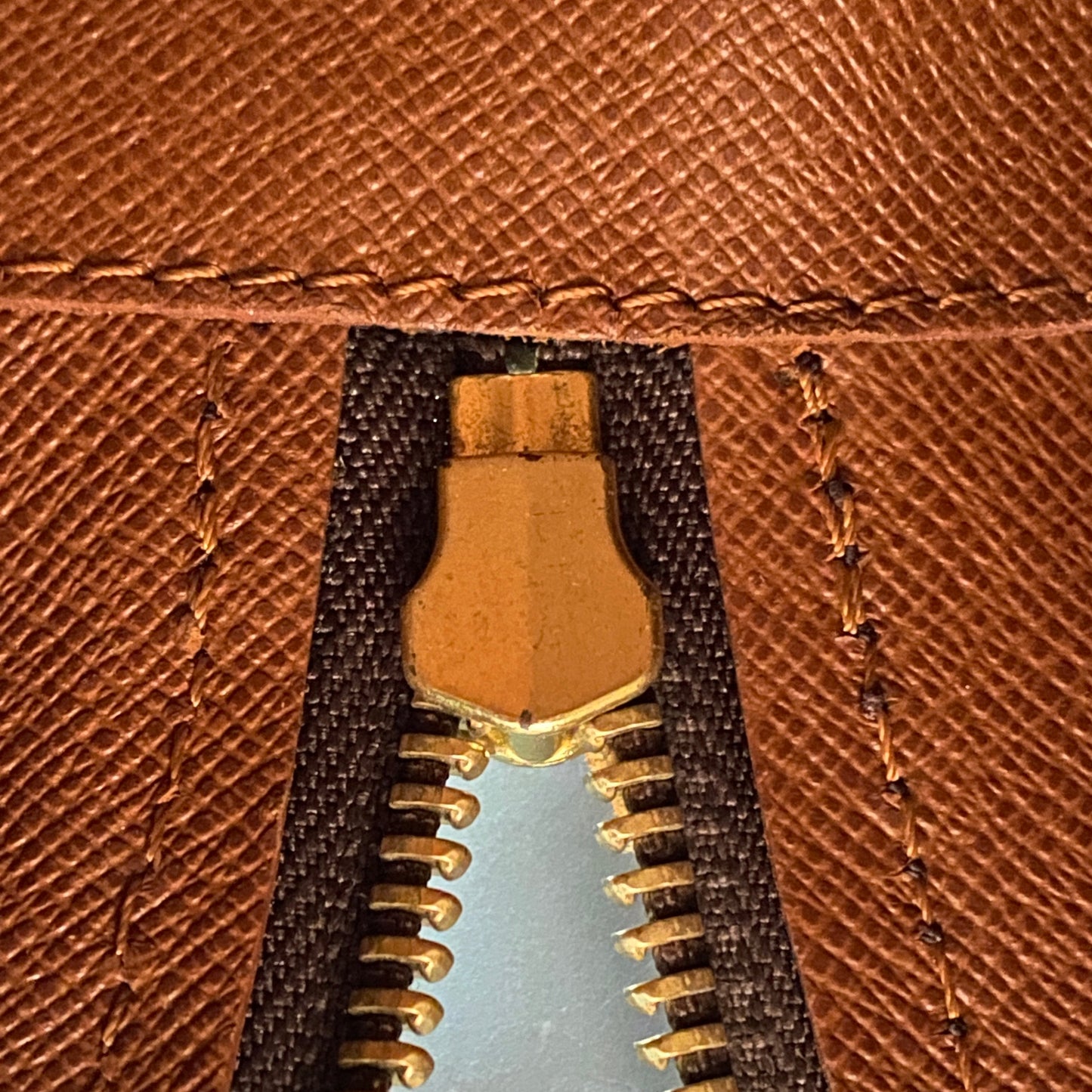 Louis Vuitton Monogram Brown Oval Crossbody Shoulder Bag