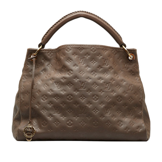 LOUIS VUITTON Monogram Empreinte Artsy MM Hobo Bag