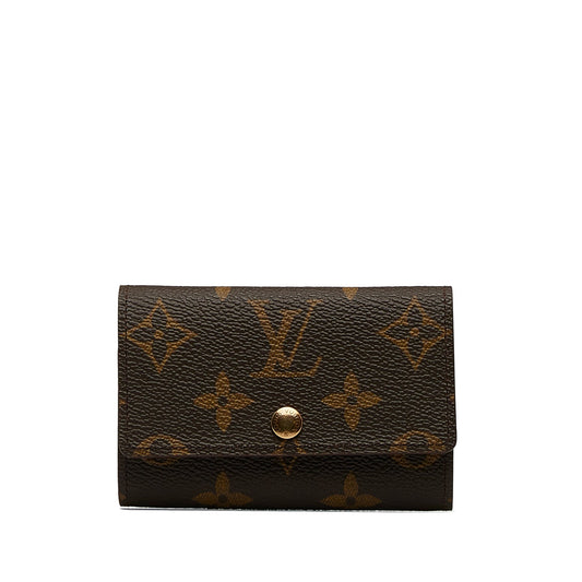 LOUIS VUITTON Monogram 6 Key Holder