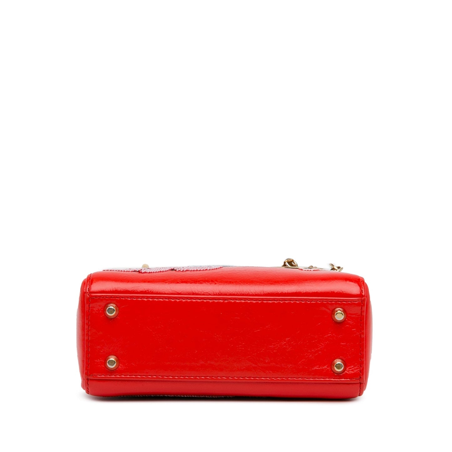 Dior Lady Dior Chain Leather Shoulder Bag