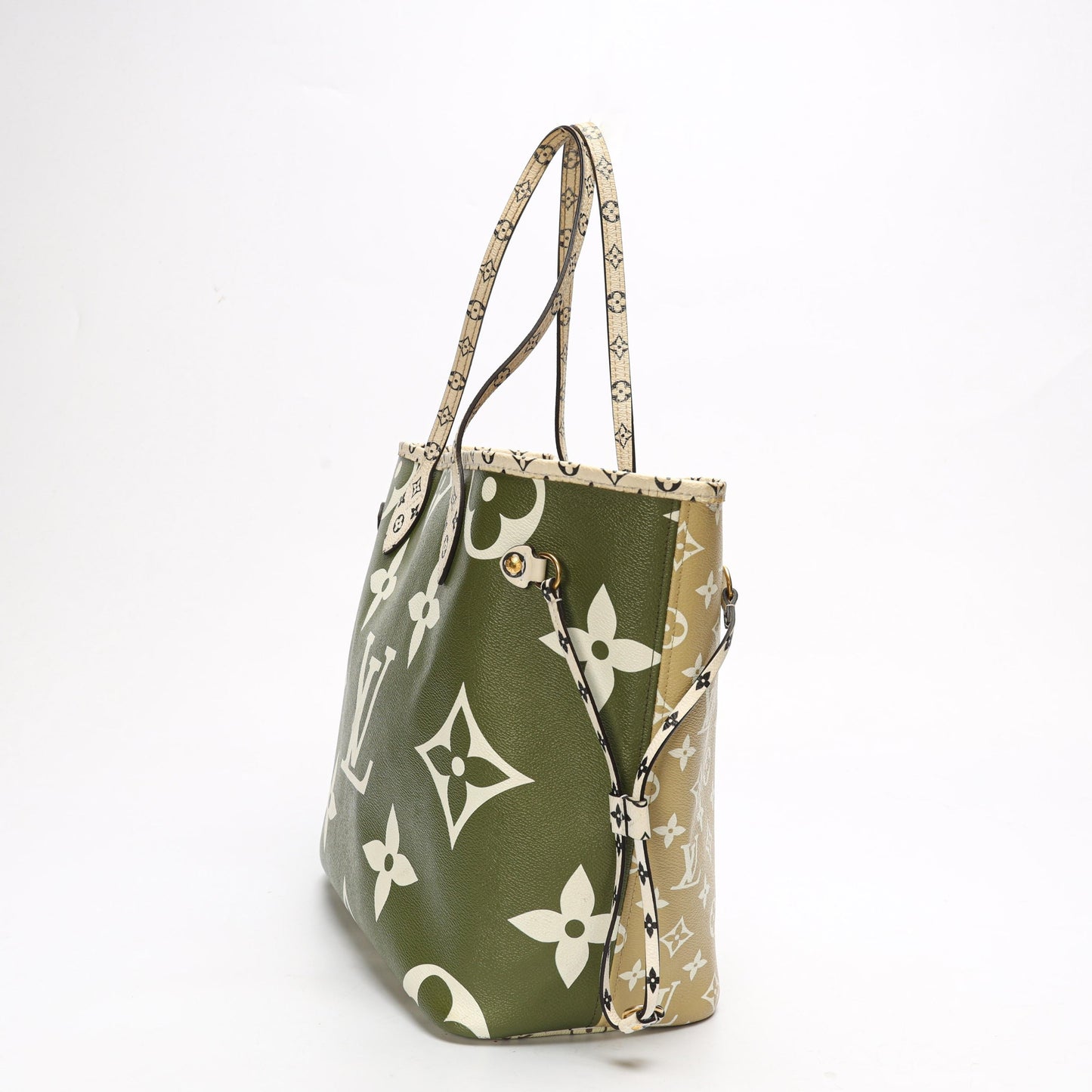 Louis Vuitton Olive Monogram Canvas Neverfull Bag