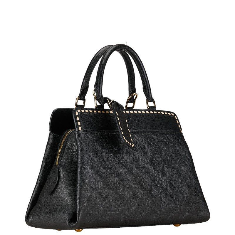 Louis Vuitton Monogram Amplant Voy Handbag 2WAY M41491 Noir Black Leather Louis Vuitton