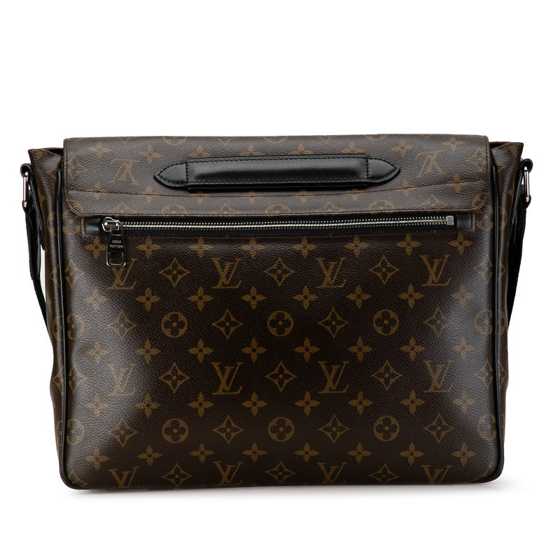 Louis Vuitton Monogram Clarence Shoulder Bag M40936 Brown PVC Leather Louis Vuitton