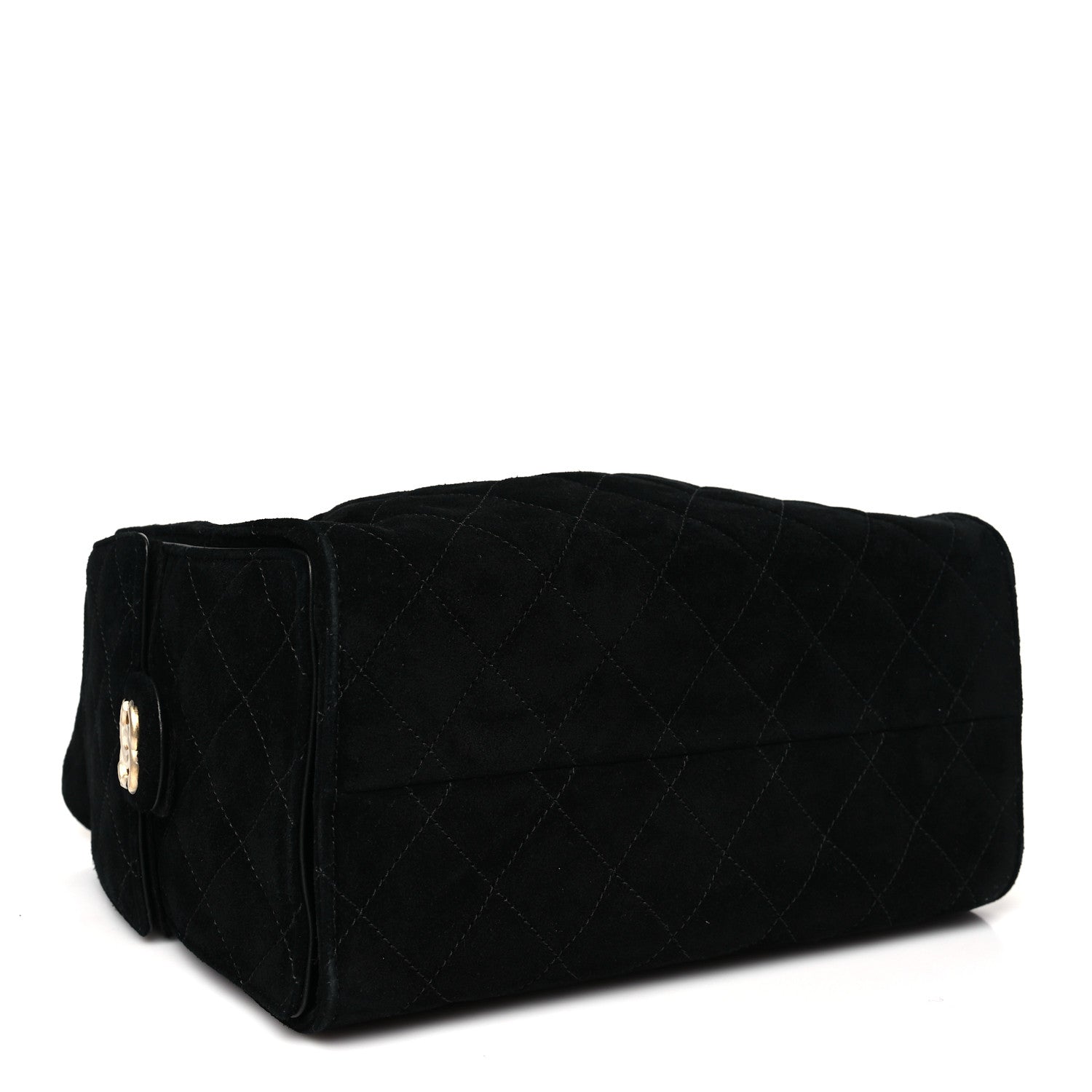 Chanel Suede Quilted Small Chanel 25 Handbag - Rovelle Bags