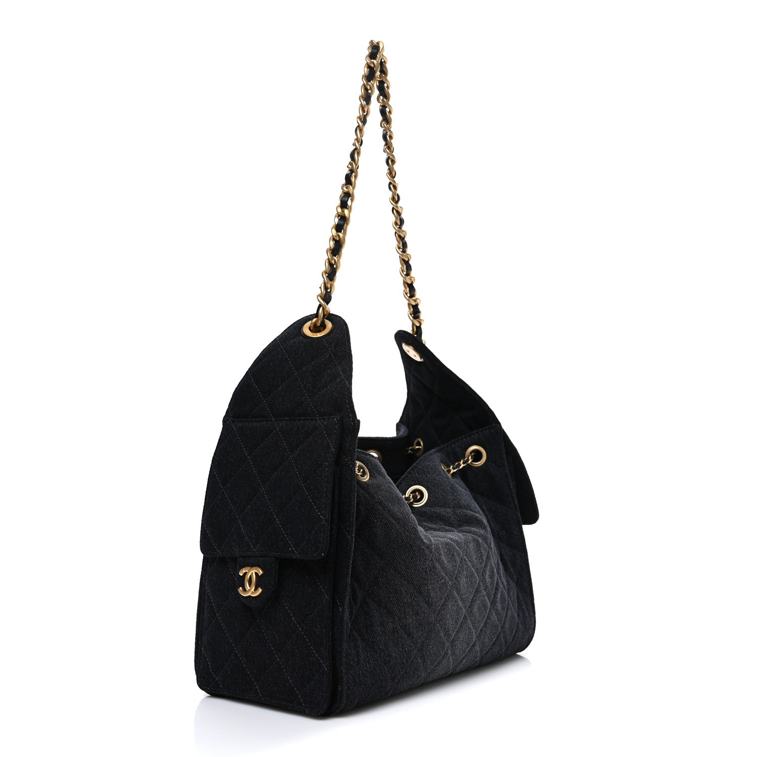 Chanel Washed Quilted Small Chanel 25 Handbag - Rovelle Bags