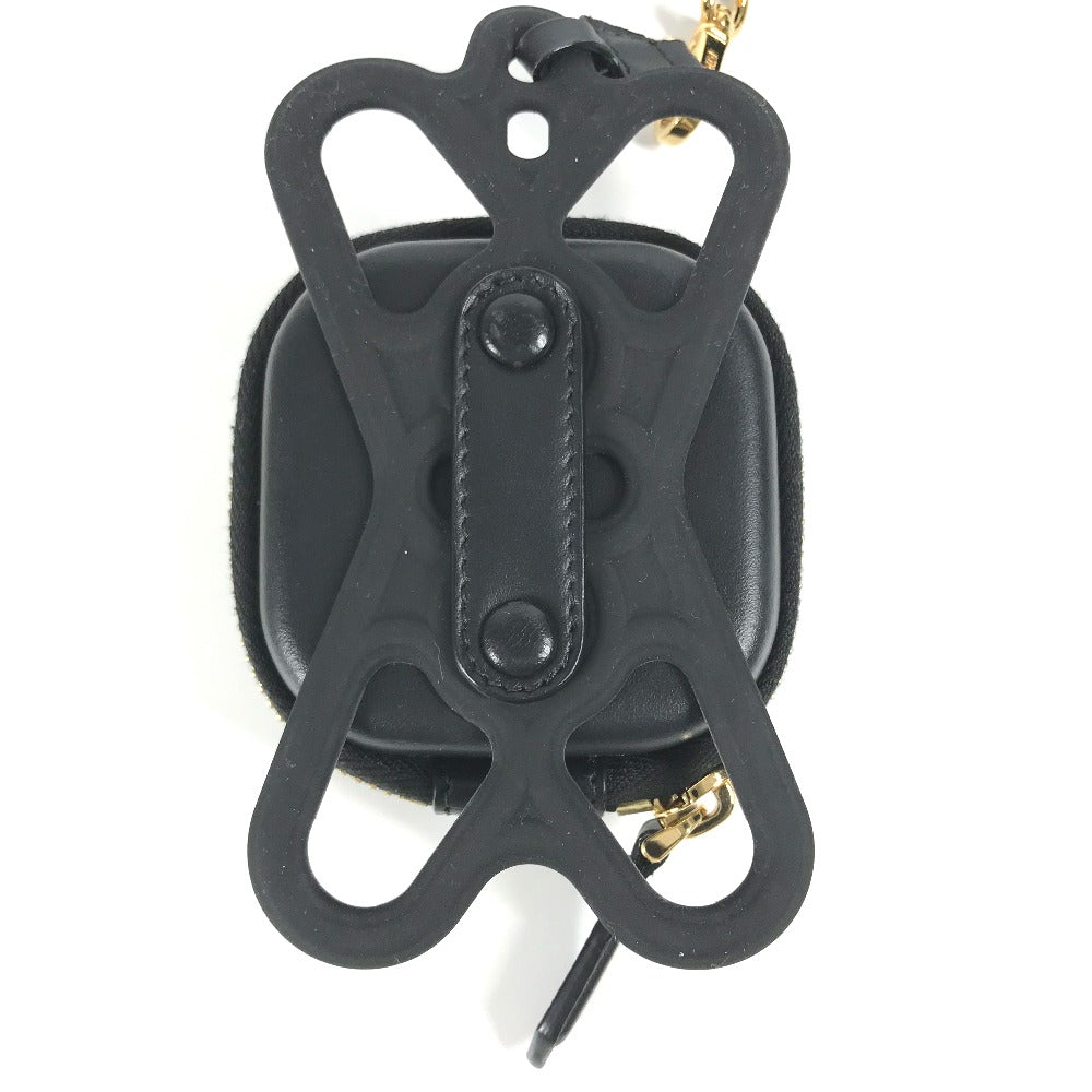 FENDI strap Rubber, Leather black Mesh strap included logo smartphone pouch case mens