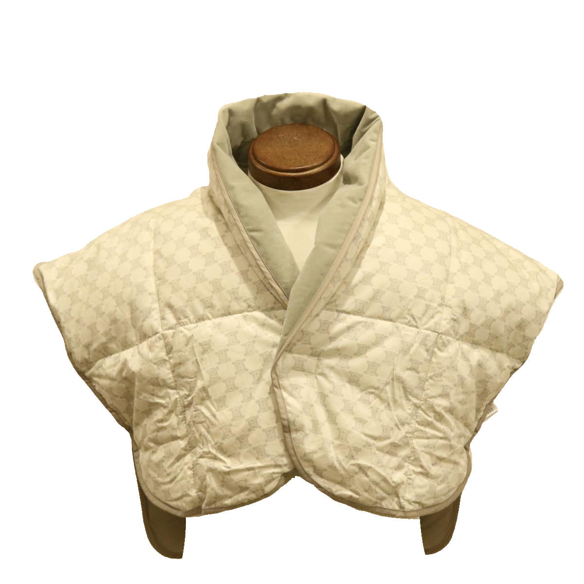 Luxury CELINE Macadam Shoulder Jacket Cotton Whe 40242
