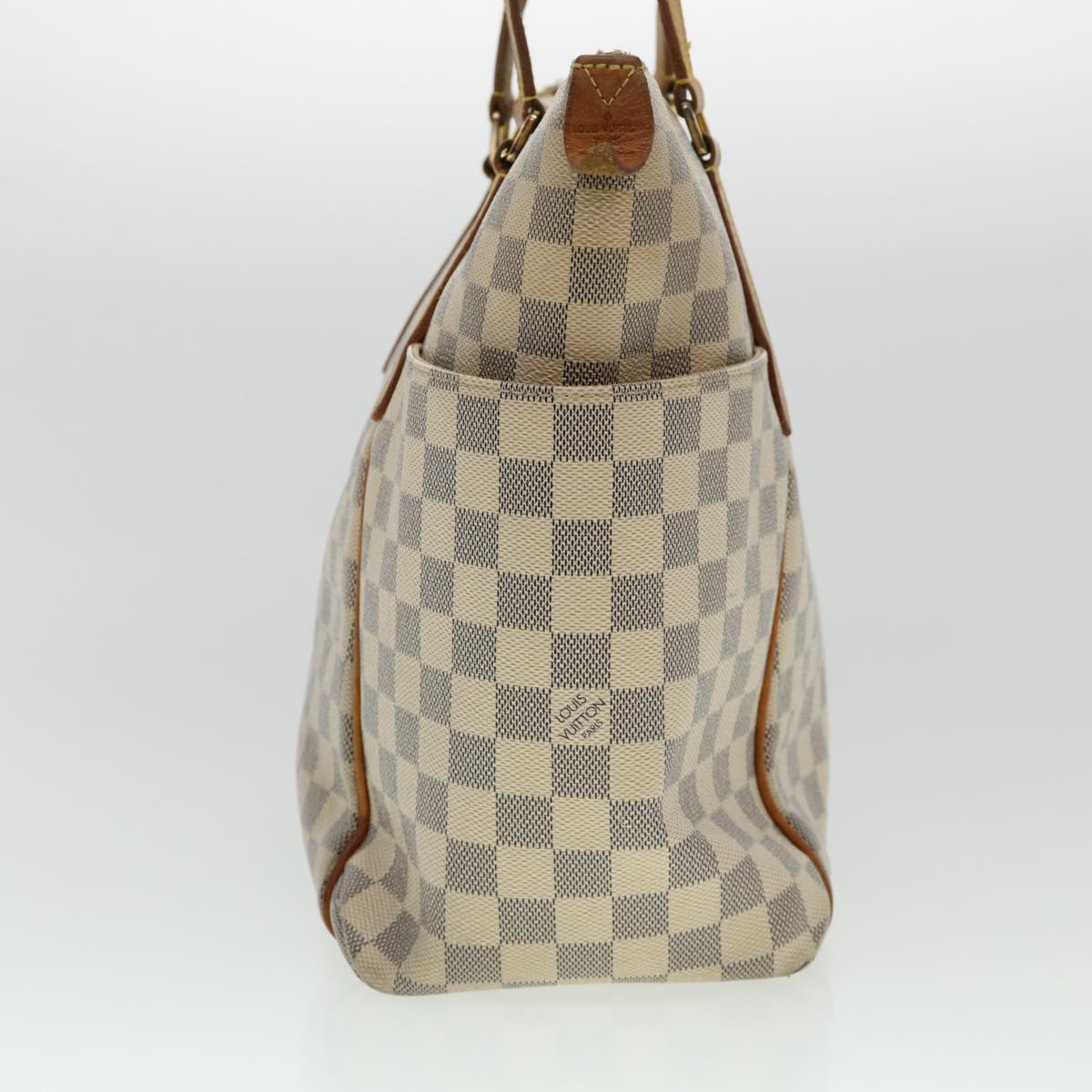 LOUIS VUITTON Damier Azur Totally MM Tote Bag N51262 LV 40419
