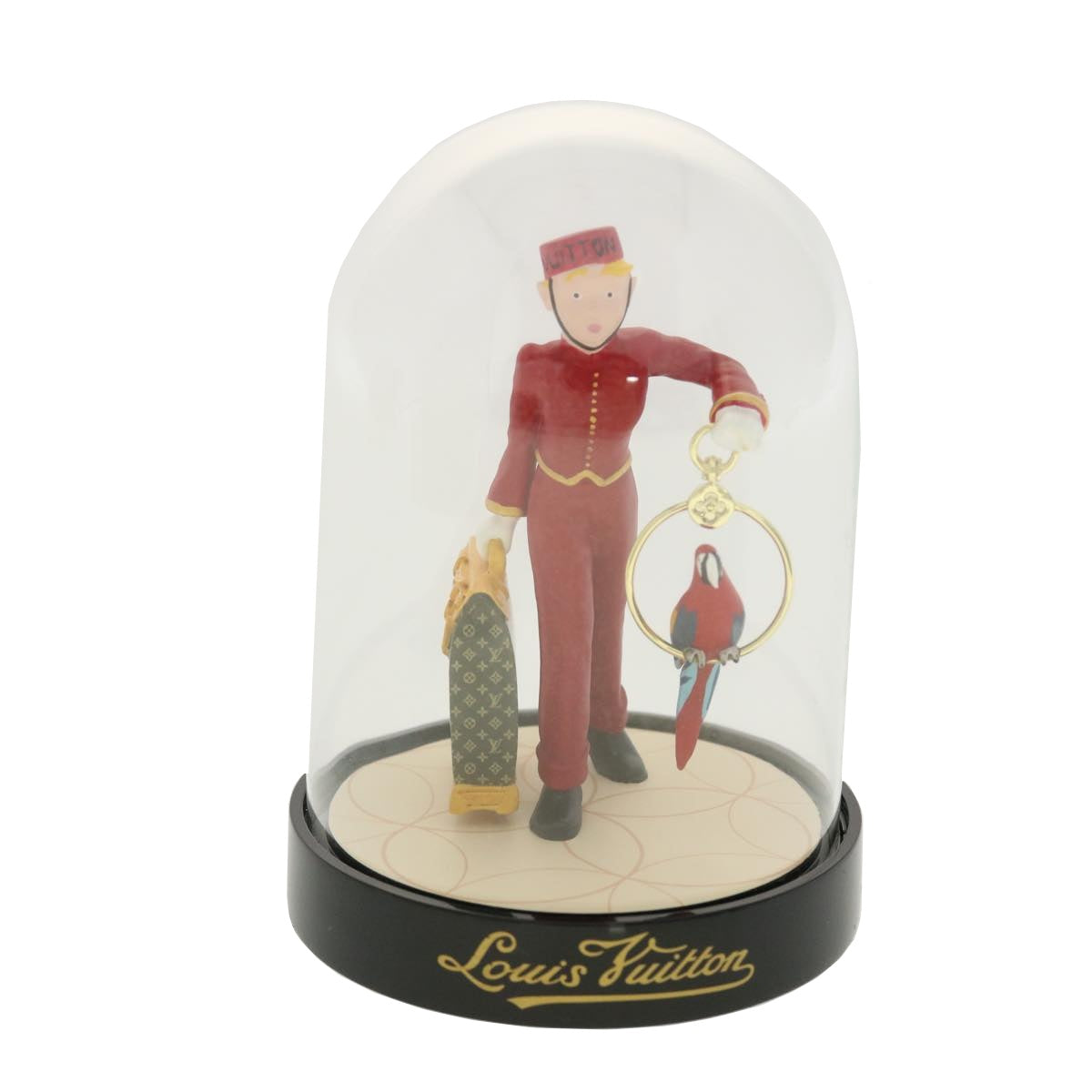 LOUIS VUITTON Bellboy Snow Globe Clear M99551 LV 40477