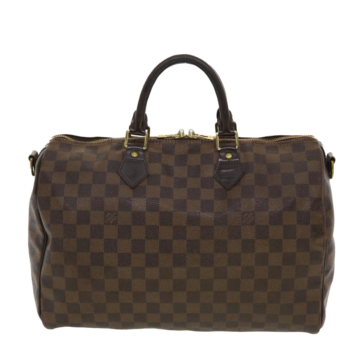LOUIS VUITTON Damier Ebene Bandouliere 35 Hand Bag N41366 LV 40583