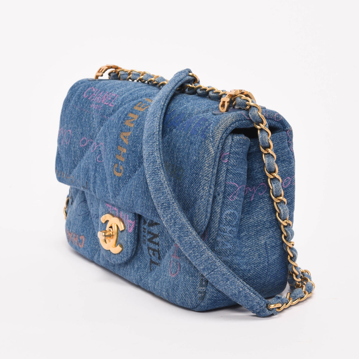 Chanel Blue Mood Mini Flap Flap Bag - Rovelle Bags